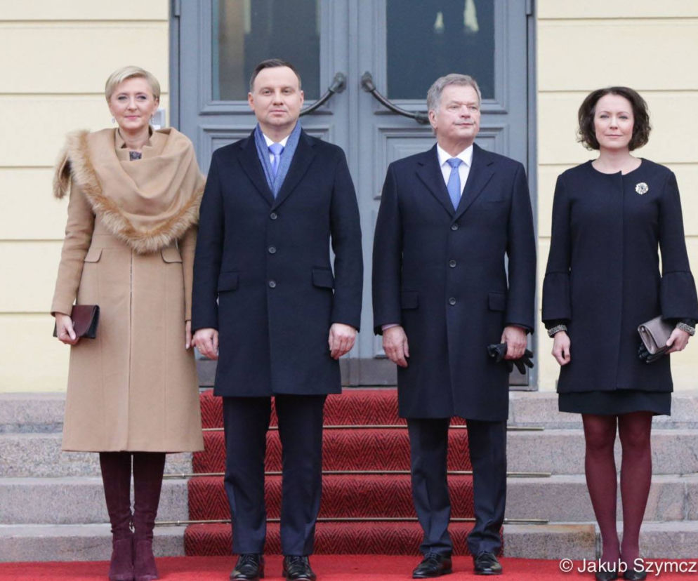 Agata Duda podczas wizyty w Finlandii zachwyciła