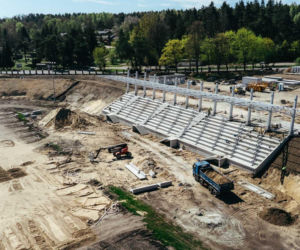 Remont stadionu Granatu w Skarżysku-Kamiennej