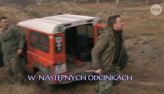 Na Wspólnej po wakacjach 2013. Miro (Marcin Przybylski), Wojtek (Wojciech Błach)