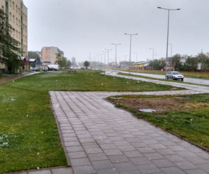 Białystok. W maju spadł śnieg