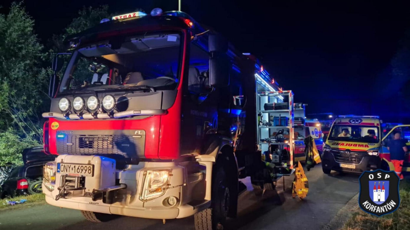Tragedia na Opolszczyźnie. W wypadku zginęły trzy osoby
