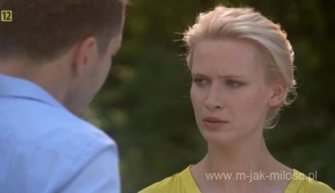 M jak miłość odc. 1027. Paulina Głowacka (Agnieszka Żulewska)