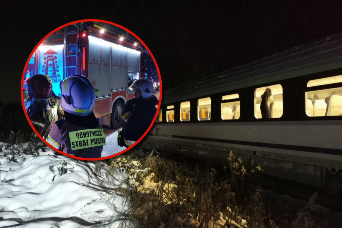 Wypadek kolejowy pod Kołobrzegiem
