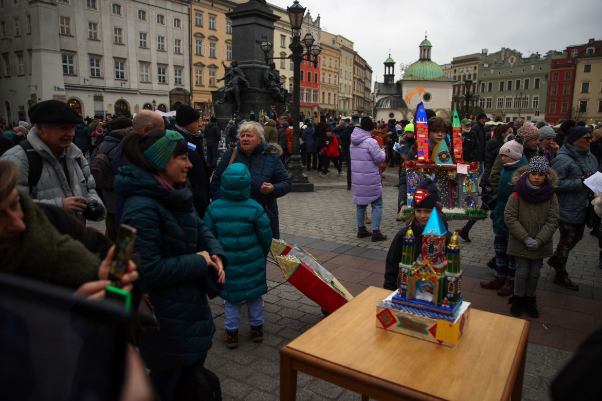 Świąteczne szopki w Krakowie 2022.