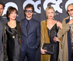 Anna Czartoryska-Niemczycka, Gosia Baczyńska i Maciej Musiał na premierze GQ Poland. Na tej ściance naprawdę było na co patrzeć