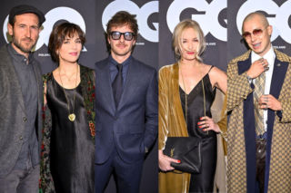 Anna Czartoryska-Niemczycka, Gosia Baczyńska i Maciej Musiał na premierze GQ Poland. Na tej ściance naprawdę było na co patrzeć