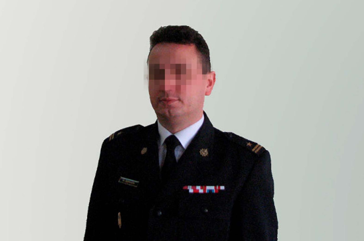 Komendant straży pożarnej taranował samochody