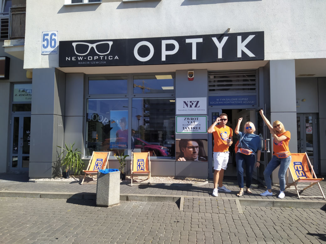 Eska Summer City w salonie optycznym New Optica