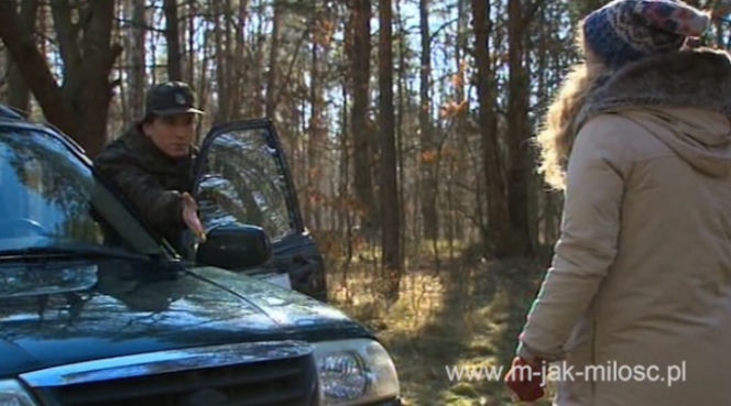 M jak miłość odc. 1140. Franek Zarzycki (Piotr Nerlewski), Natalka (Marcjanna Lelek)