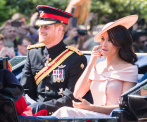 księżna Meghan i książę Harry w Buckingham Palace