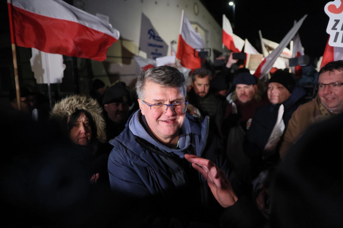 Wyjście Macieja Wąsika na wolność