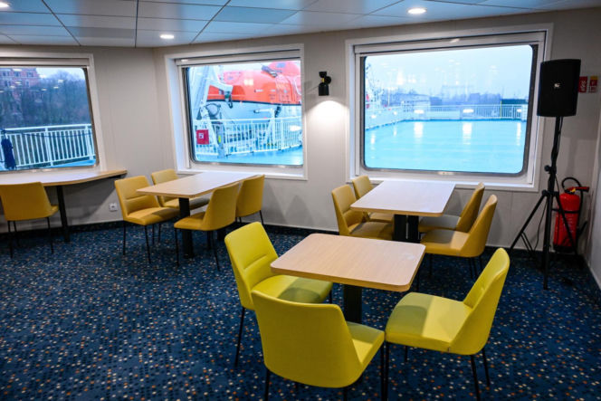 Jantar Unity uroczyście ochrzczony! Tak prezentuje się najnowocześniejszy prom w Polsce