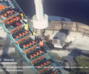 Koszmarny wypadek w parku rozrywki. Mężczyzna wypadł z roller coastera