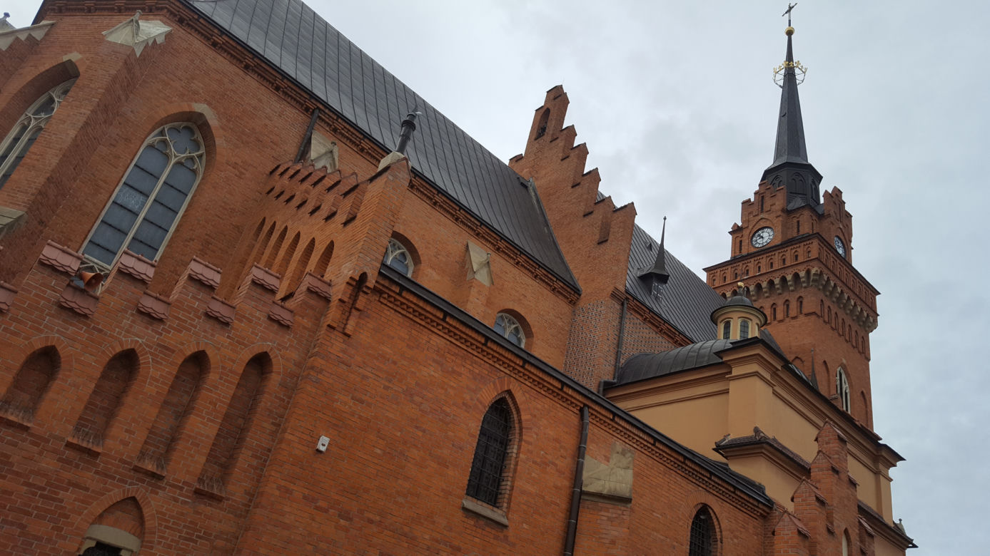 Spacer po najstarszej części Tarnowa