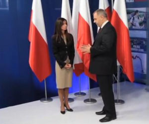 Marta Kaczyńska popiera kandydatów PiS na posłów: Jacka Sasina, Adama Kwiatkowskiego i Jakuba Oparę