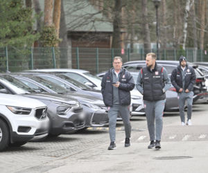 Polska - Albania. Reprezentacja Polski na spacerze