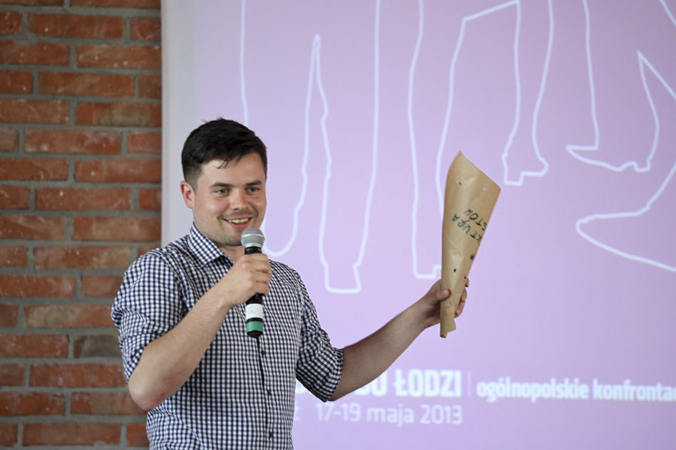 Architektura kontekstu; jak przefiltrowac elementy kontekstu? Młodzi do Łodzi 2013, fot. M. Czechowicz