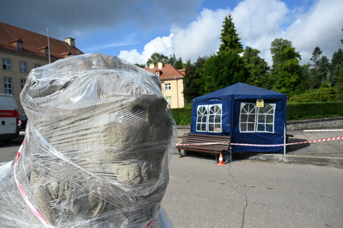 Renowacja koszalińskich lwów