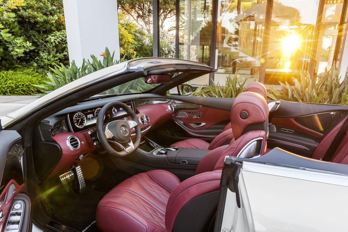 Mercedes klasy S Cabrio