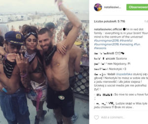 Natalia Siwiec na Burning Man