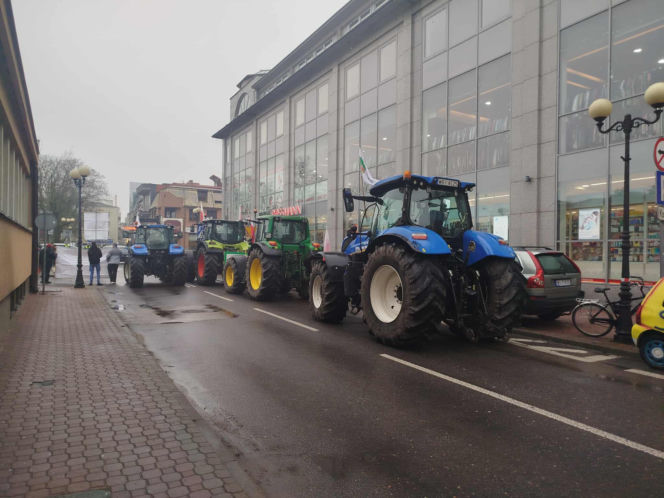 Rolnicy z regionu protestowali w Siedlcach. Wygłosili apel do Prezydenta RP