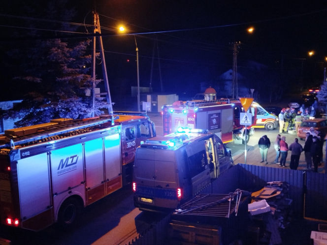 Zderzenie dwóch pojazdów na skrzyżowaniu Kraszewskiego i Ceglanej w Siedlcach