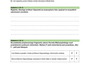 Próbny egzamin ósmoklasisty 2026 CKE: język polski, arkusze CKE, pytania i odpowiedzi