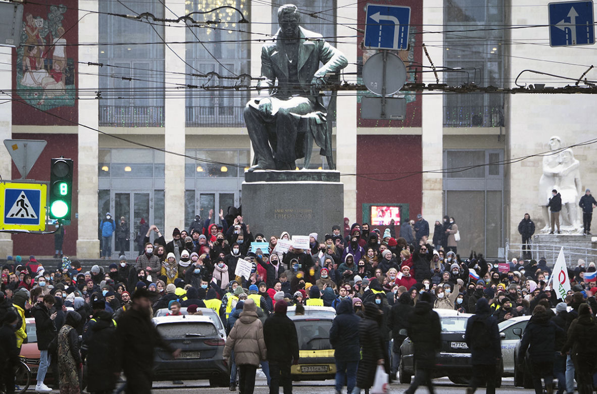 Wielkie protesty w Rosji! Największe za czasów Putina