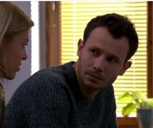 Pierwsza miłość. Jowita (Joanna Opozda), Radek (Mateusz Banasiuk)