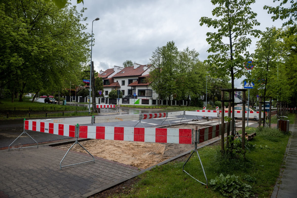  Nowe chodniki na Służewie