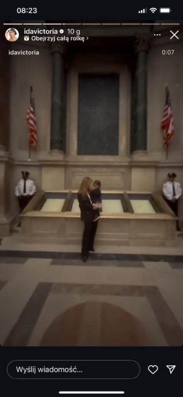 Ida Nowakowska wybrała się z synem do Kapitolu. 3-latek zapamięta coś z tych lekcji historii?
