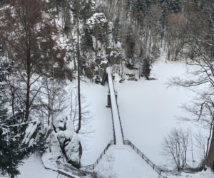 Perła Zachodu zimą zachwyca. Ten kultowy szlak prowadzi do schroniska nad przepaścią