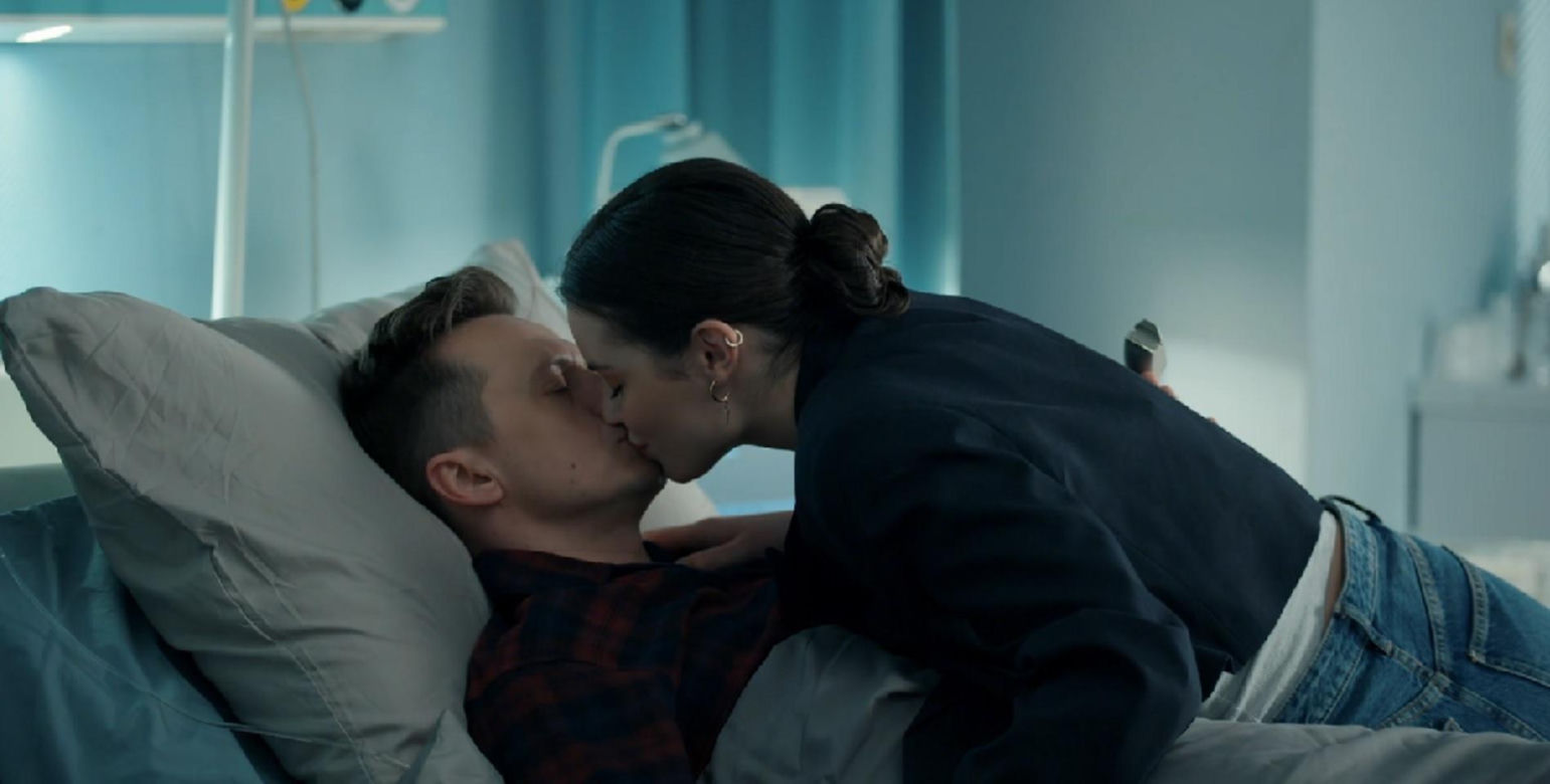 Barwy szczęścia, odcinek 3231. Błażej (Piotr Ligienza), Weronika (Maria Świłpa)