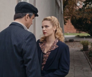 Wojenne dziewczyny 4 odc. 44. Ewa (Vanessa Aleksander), Witek (Michał Czernecki)