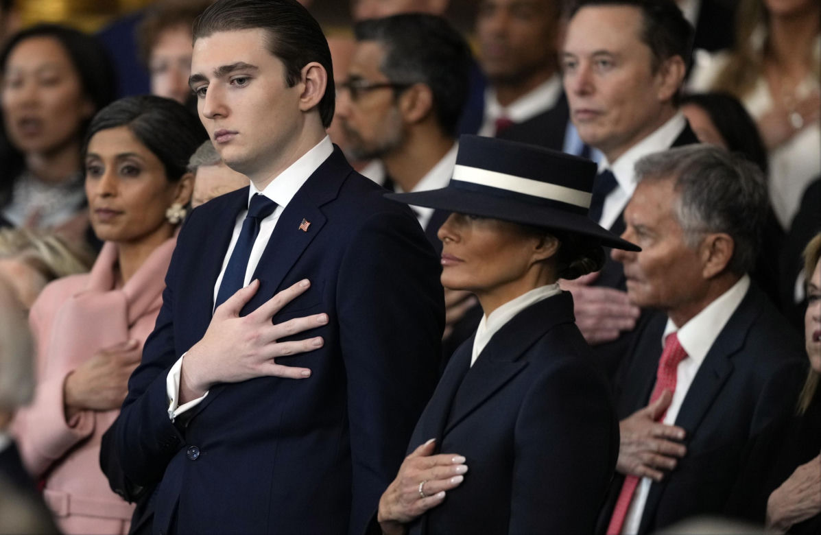 Melania Trump na inauguracji Donalda Trumpa. Jeden szczegół zwraca uwagę