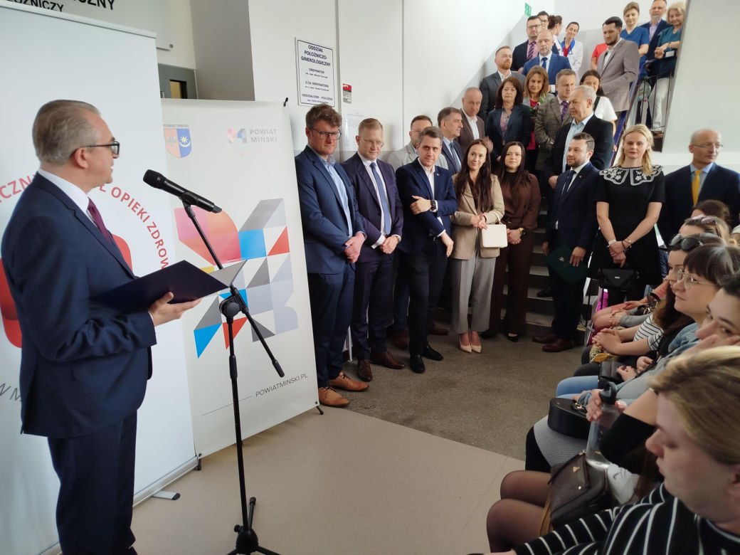 Odnowiony oddział noworodkowy wraz z częścią położniczą w mińskim szpitalu zapewni ciężarnym, rodzącym i maluchom nowoczesne warunki