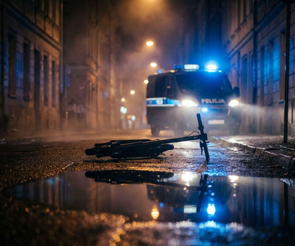 Nieszczęśliwy wypadek. Kobieta zmarła po upadku na hulajnodze