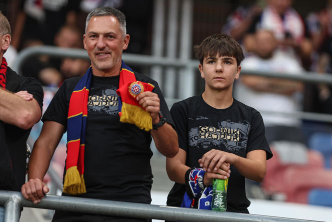 Górnik Zabrze - AS Monaco: Zdjęcia kibiców i zawodników z meczu eliminacji Ligi Konferencji
