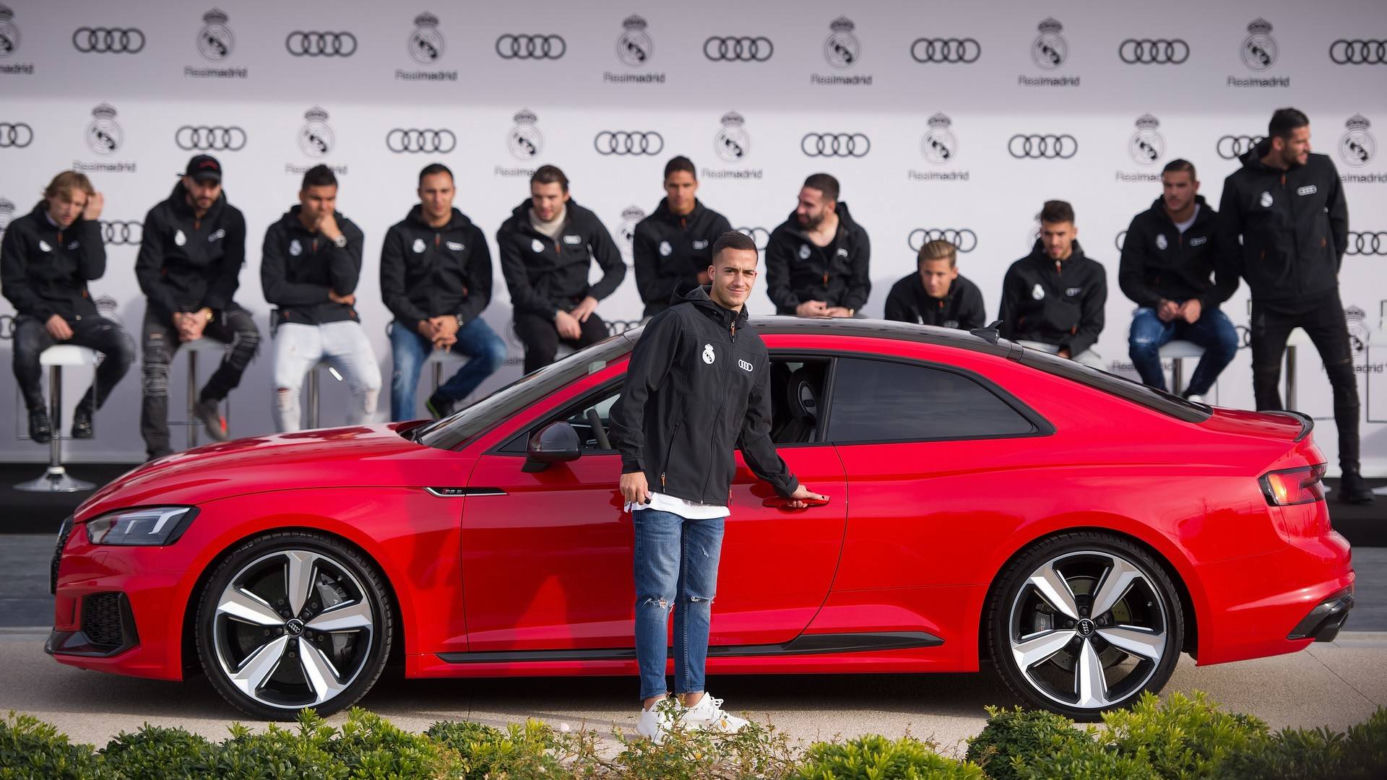 Nowe samochody Audi dla piłkarzy Real Madryt