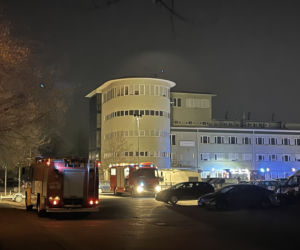 Pożar studia na Żoliborzu