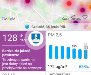 Smog w woj. śląskim - 17 stycznia