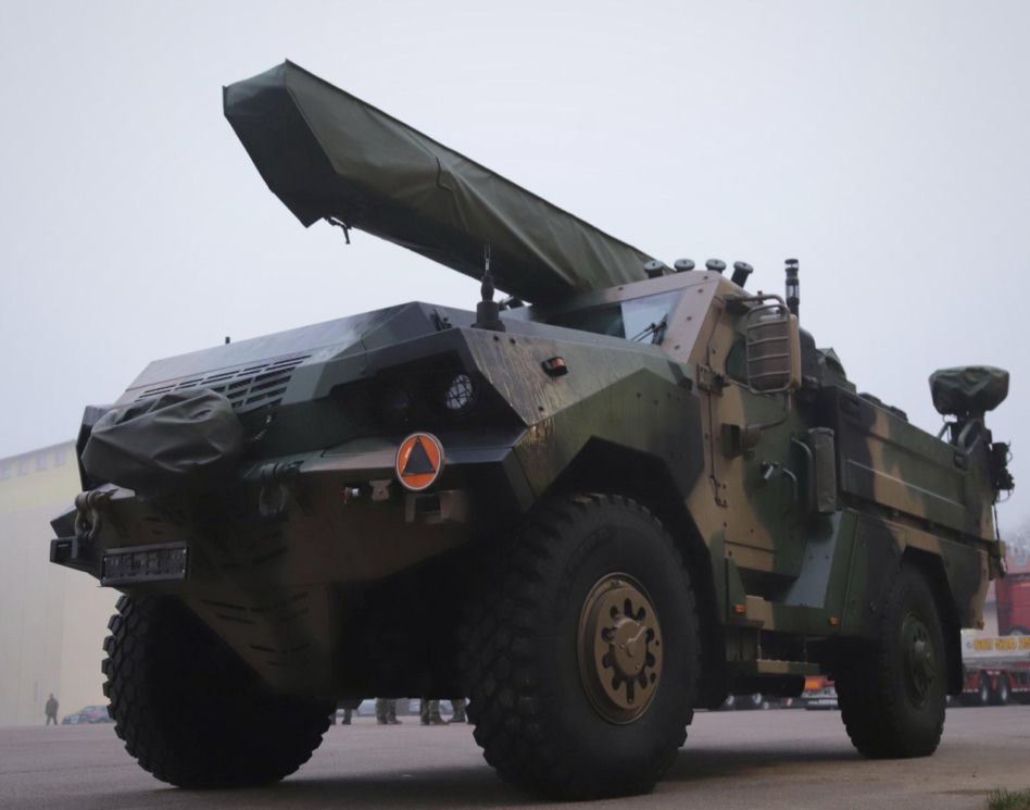 Gladius w 1. Mazurskiej Brygadzie Artylerii