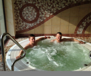 Marcin Miller nad morzem