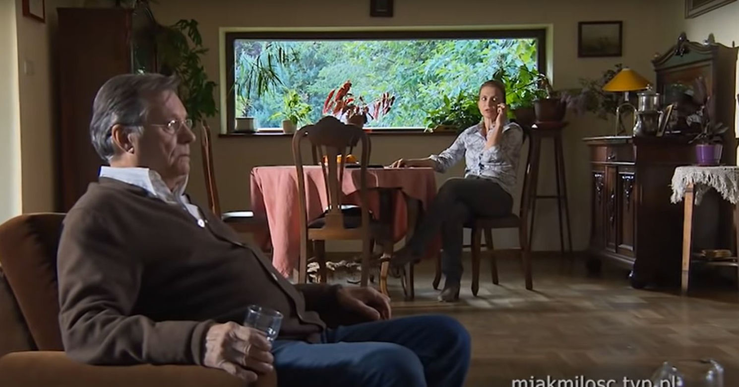 M jak miłość: Ola (Magdalena Rembacz), Józef Modry (Stefan Friedmann)