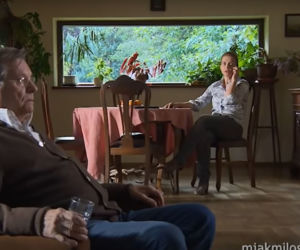 M jak miłość: Ola (Magdalena Rembacz), Józef Modry (Stefan Friedmann)