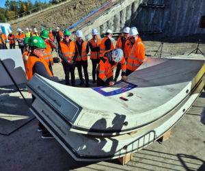 Rozpoczęcie drążenia tunelu ewakuacyjnego Tymbark - Szczyrzyc