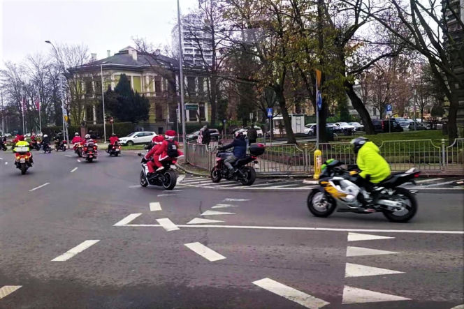 Motomikołaje w Szczecinie