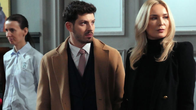 Barwy szczęścia odc. 3362. Justin (Jasper Sołtysiewicz), Karolina (Marta Dąbrowska)