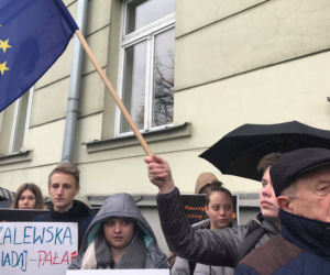 „Kuratorium do roboty”, „Zalewska, nie zdałaś”. Strajk uczniów w Lublinie