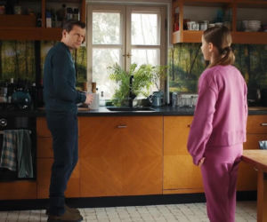 M jak miłość odc. 1930. Hania (Wiktoria Basik), Adam Karski (Patryk Szwichtenberg)